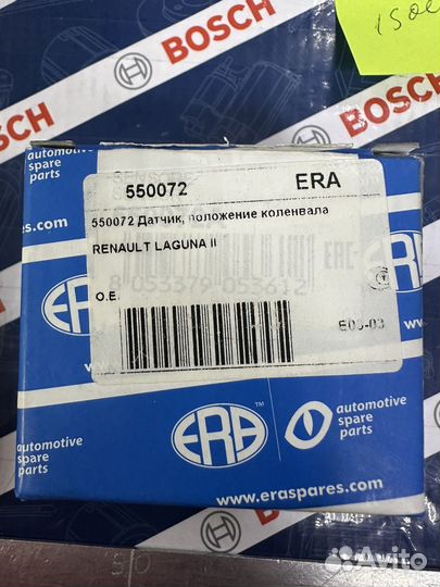 Датчик положения коленвала Renault laguna 2