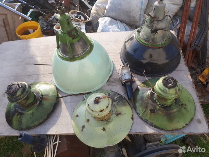 Светильник индустриальный СССР