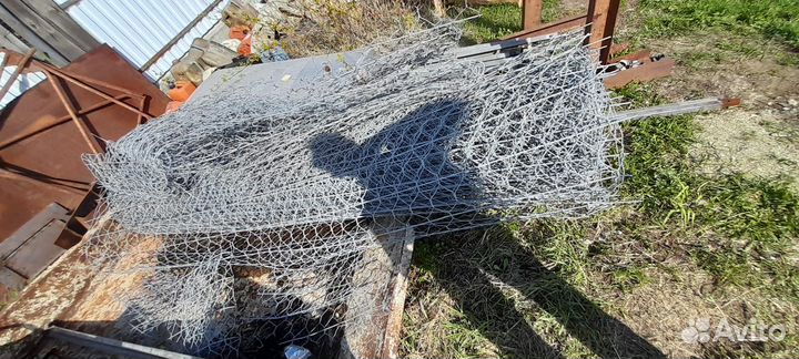 Забор сетка 3D оцинкованная