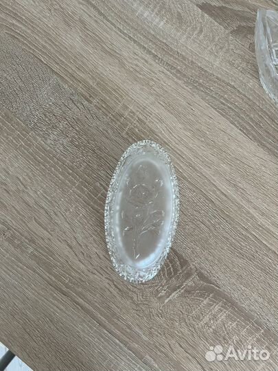 Ваза для фруктов/ салатники хрусталь СССР