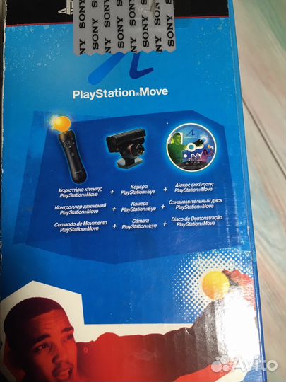 Move с камерой для ps3 ps4 в коробке