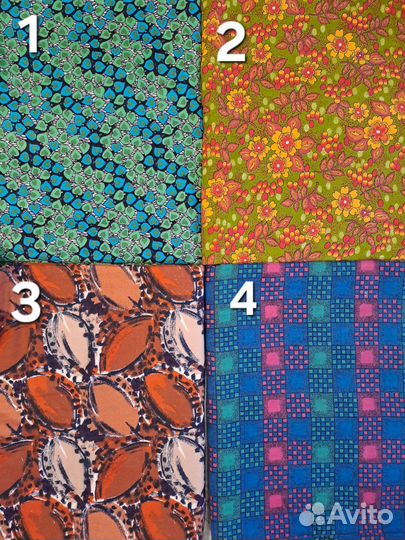 Фланель СССР 2, советские ткани винтаж