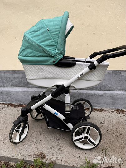 Коляска 2 в 1 эко кожа