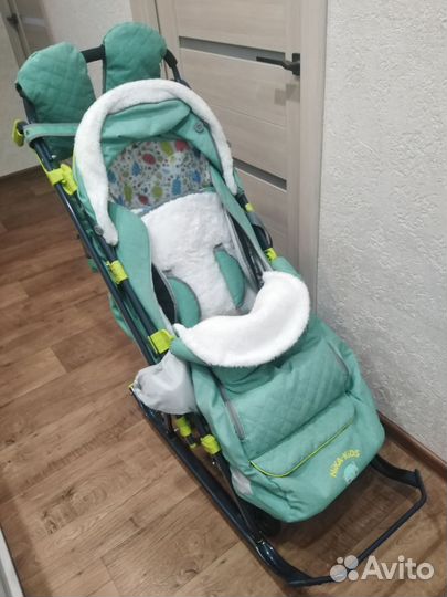 Санки коляска ника