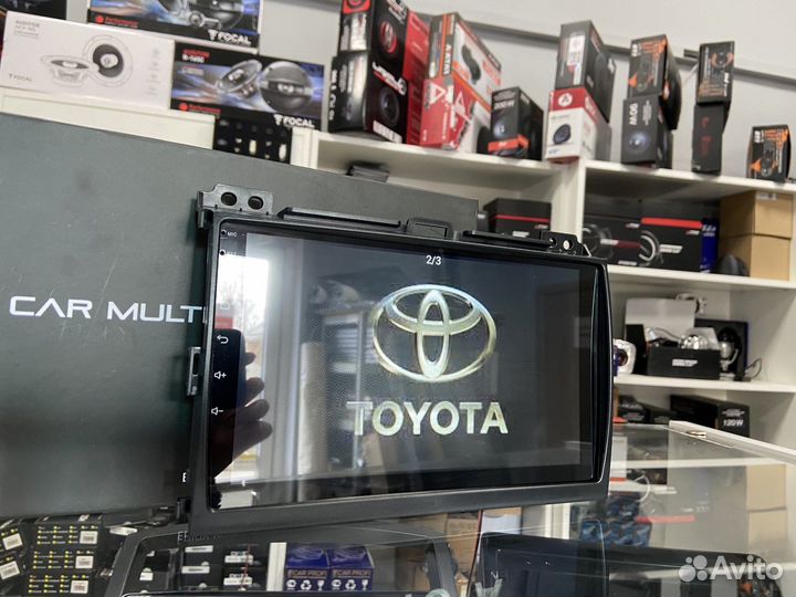 Андроид магнитола Toyota Land Cruiser Prado (120)