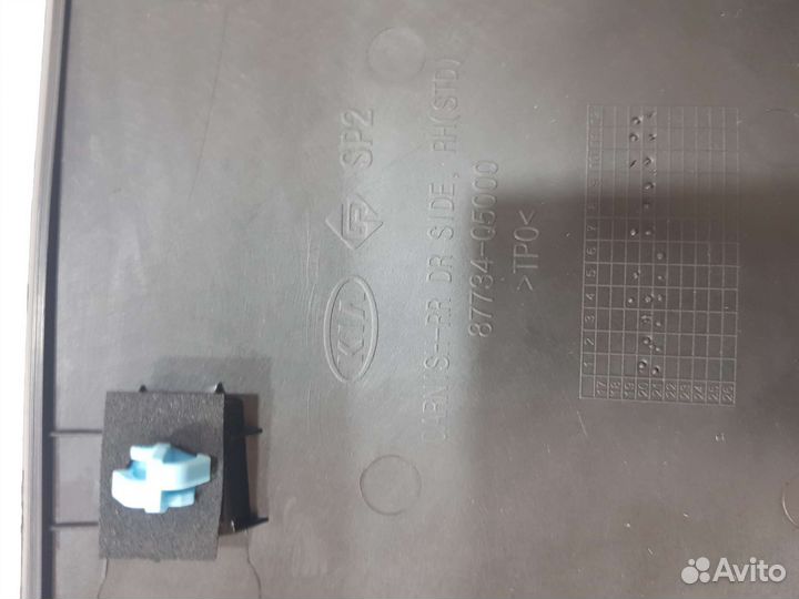 Молдинг двери зад правой Kia Seltos нов оригинал