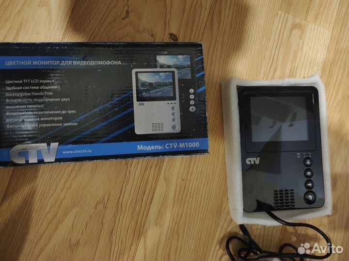 Монитор видеодомофона 4