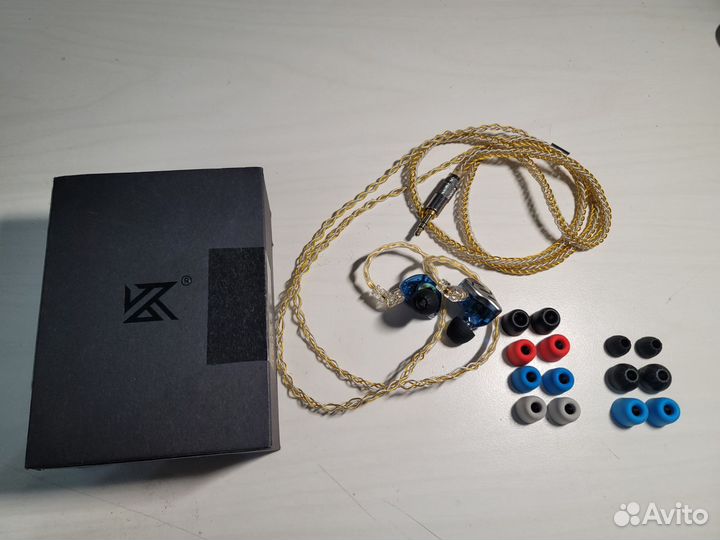 Гибридные наушники Kz ZAX