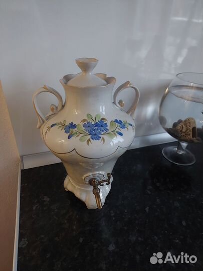 Самовар электрический фарфоровый СССР