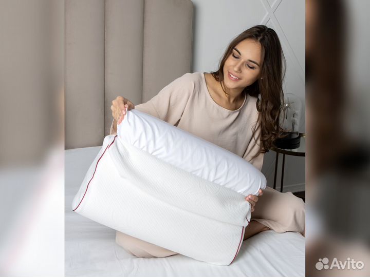 Ортопедическая подушка для сна 60х40х13 см