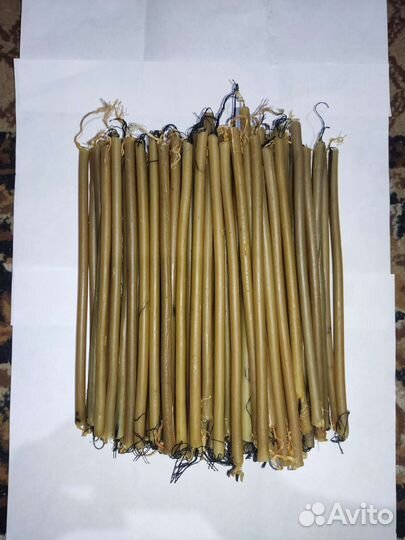 Свечи восковые