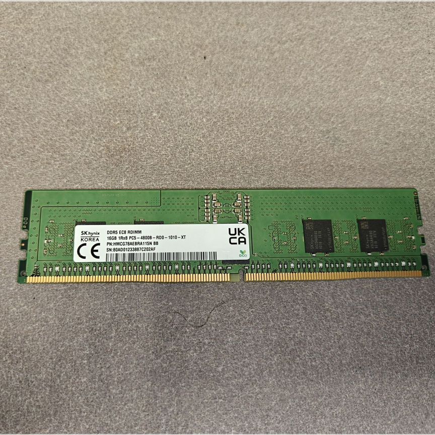 [HMCG78AEBRA115N] Серверная Память Ddr5 16gb 4800 Ecc Reg Hmcg78aebra115n