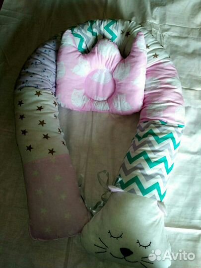 Подушка для беременных или детский бортик, игрушка