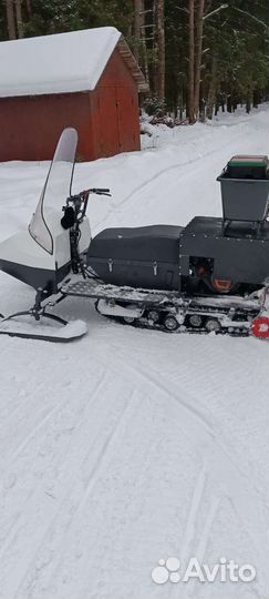 Мини снегоход