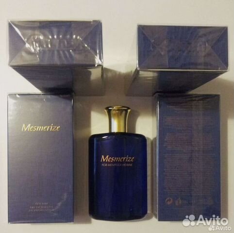 Avon Mesmerize Синий Мужской 100мл