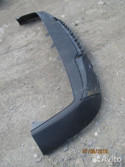 Юбка бампера задняя Mercedes W166 M-Klasse