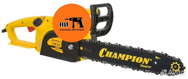 Электрическая цепная пила champion 118-14