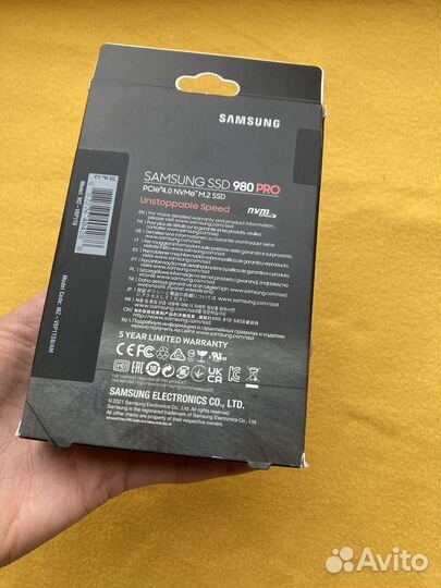 SSD Samsung 980 PRO 1TB