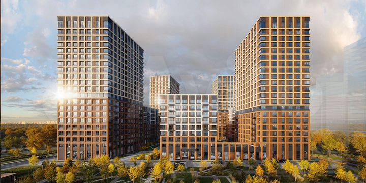 2-к. квартира, 55,2 м², 21/21 эт.