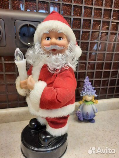 Дед мороз поющий, на батарейках