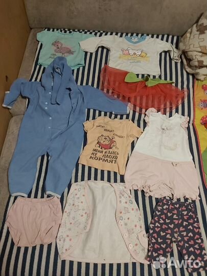Вещи на девочку от 8 месяцев до 1,5 лет