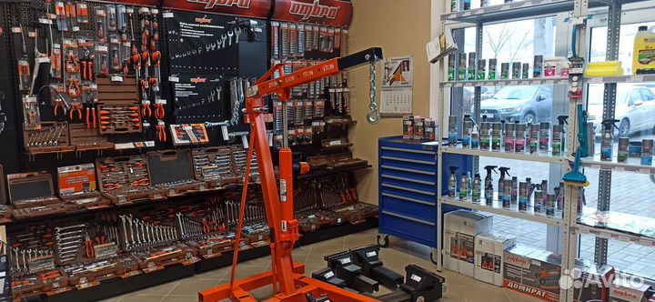 Кран гидравлический складной г/п 2т. - Ombra