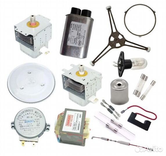 Запчасти для микроволновки samsung LG свч