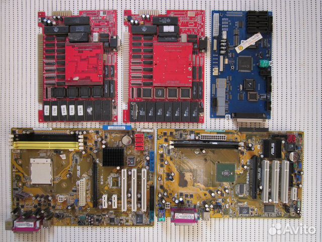 Платы электронные, разные, б/у