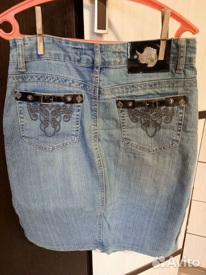 Джинсовая юбка