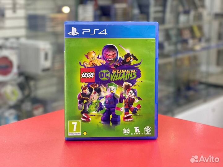PS4 lego DC Super Villains cusa-11550 (Русские суб