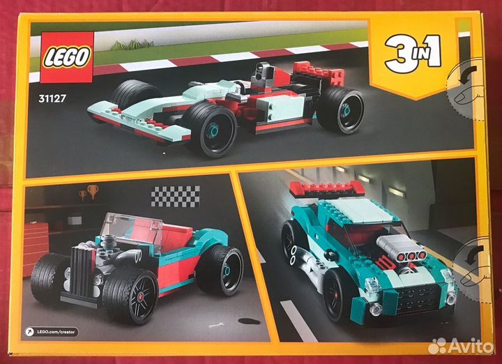 Набор lego Creator 31127 Уличные гонки