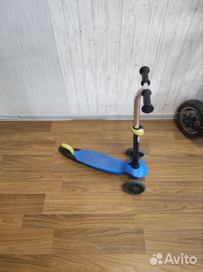 Детский трёхколёсный самокат Oxelo