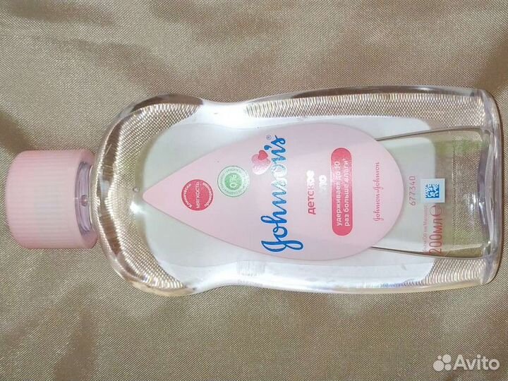 Johnsons beby масло массажное