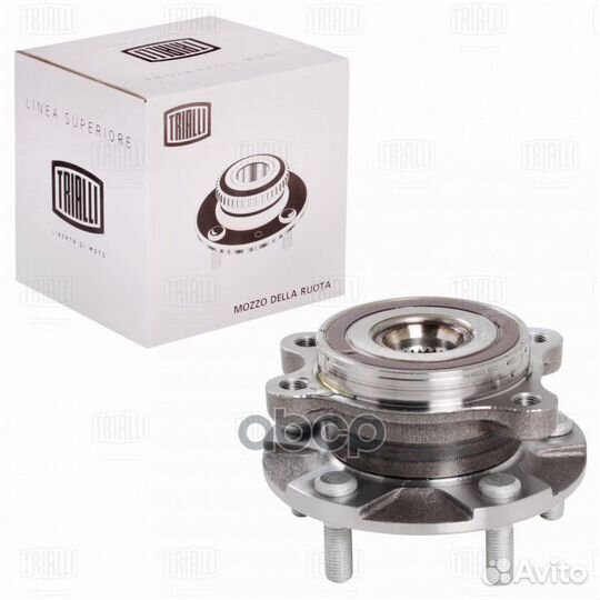 Ступица передняя в сборе с подшип. перед лев