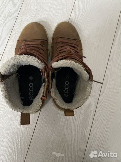 Утепленные кроссовки Ecco, 33 размер