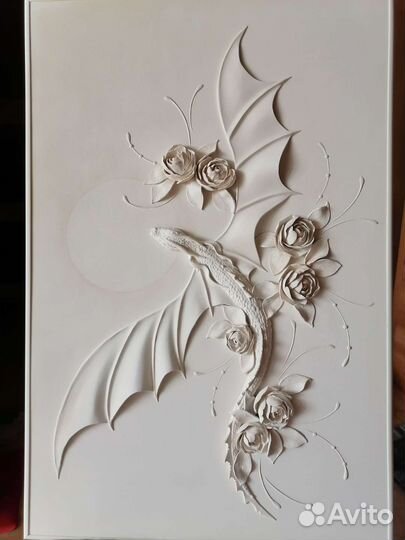 Гипсовый барельеф