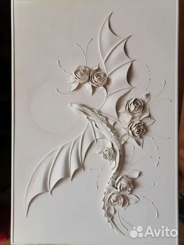 Гипсовый барельеф