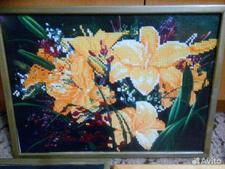 Картины из страз 