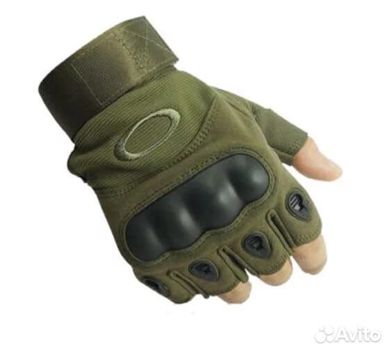 Перчатки тактические короткие с кевларом