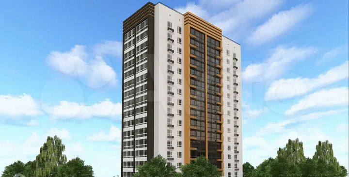 3-к. квартира, 94,9 м², 3/16 эт.