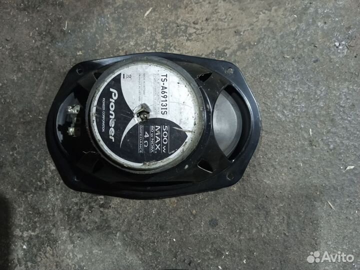 Динамики овалы pioneer бу