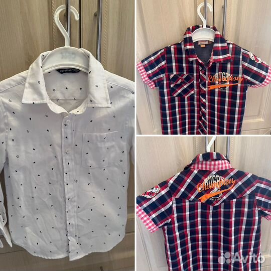 Рубашка для мальчика 116