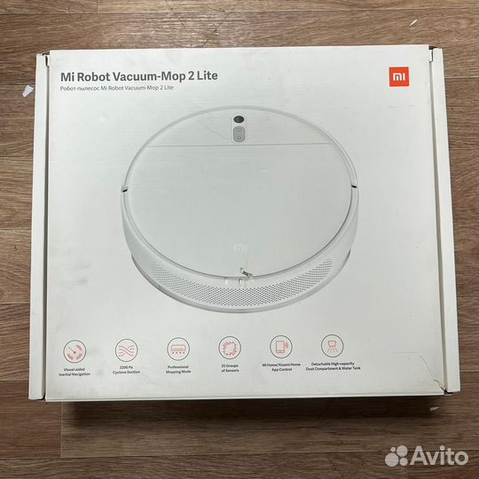 Робот пылесос xiaomi mi robot vacuum mop 2 lite(П)