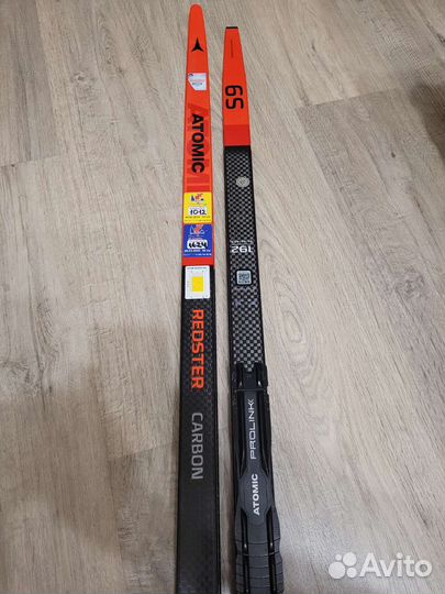 Лыжи беговые Atomic carbon s9 192см 90кг