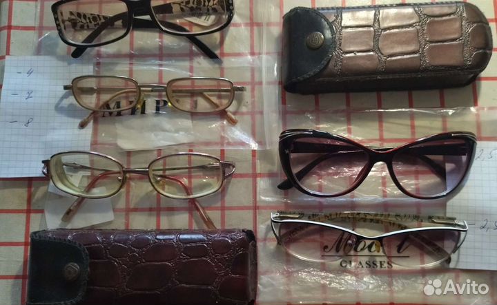 Очки с диоптриями (минусовые) бу