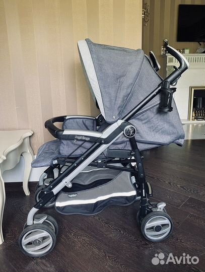 Коляска Peg-Perego Pliko P3 Compact Blue Denim