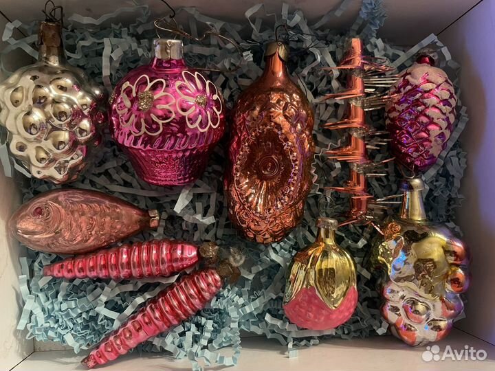 Елочные игрушки СССР наборы