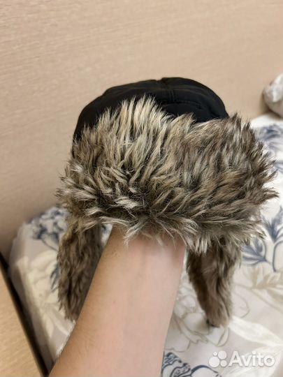 Шапка ушанка мужская