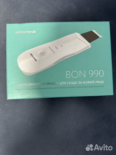 Прибор для ультразвуковой чистки лица новый