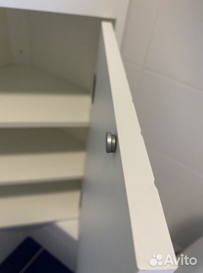 Шкаф угловой для ванной IKEA силверон